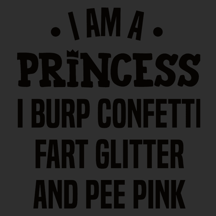 Burp Confetti And Pee Pink Princess T-shirt för bebisar 0 image