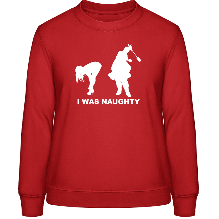 I Was Naughty Frauen Sweatshirt 0 image