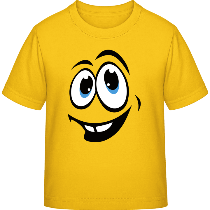Happy Face T-shirt för barn contain pic