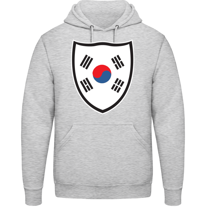 South Korea Shield Flag Felpa con cappuccio contain pic