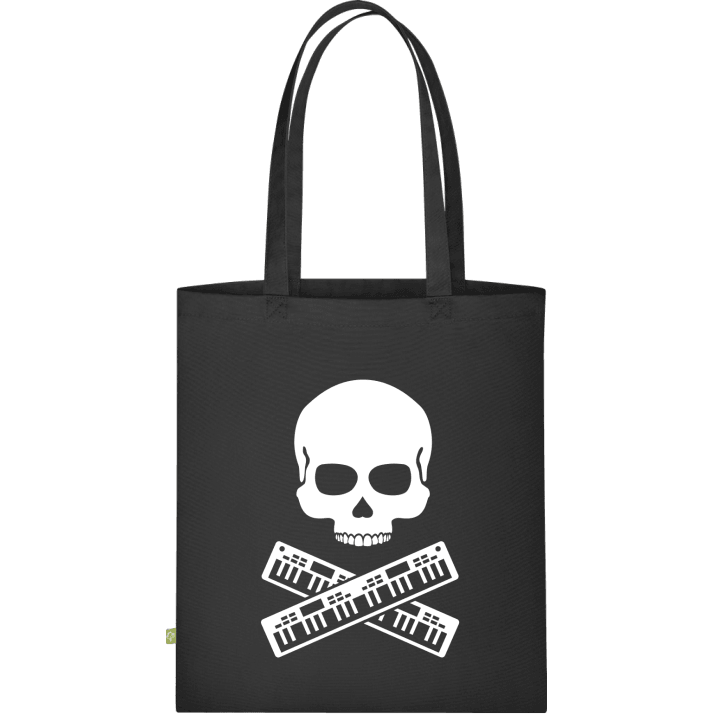 Keyboarder Skull Stoffen tas contain pic