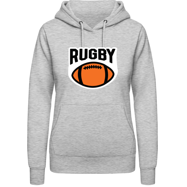 Rugby Sudadera con capucha para mujer contain pic