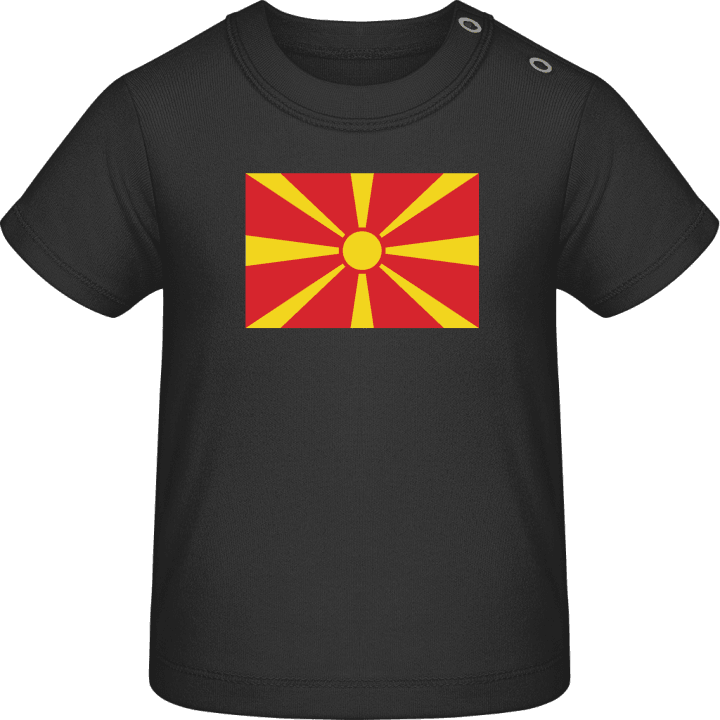 Macedonia Flag T-shirt bébé contain pic
