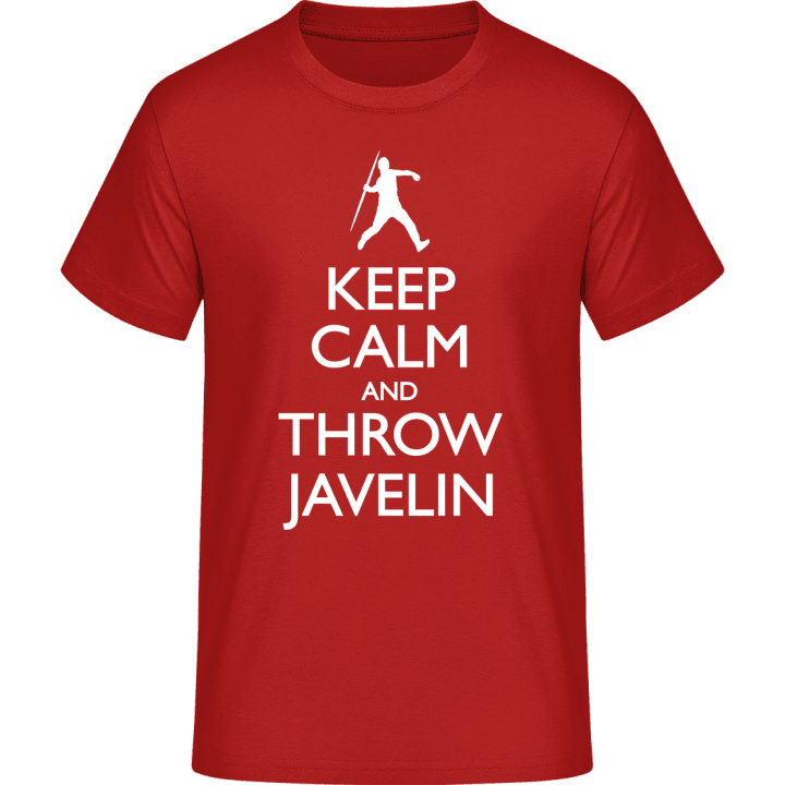 Keep Calm And Throw Javelin T-paita 0 image