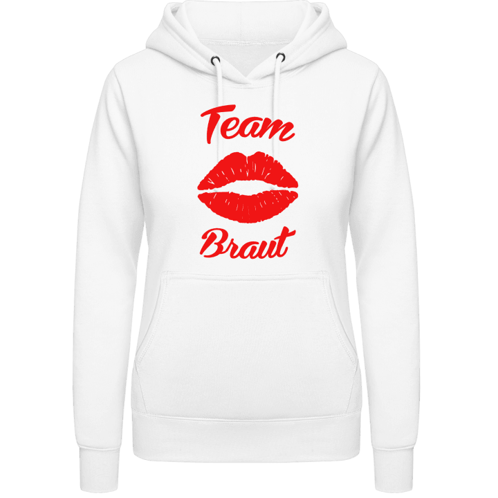 Team Braut Kuss Lippen Sweat à capuche pour femme contain pic