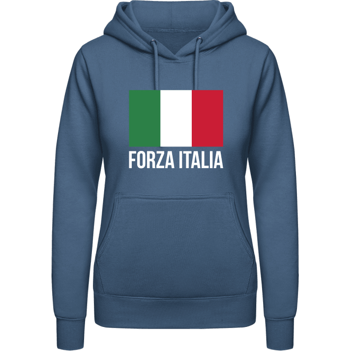 Forza Italia Sweat à capuche pour femme contain pic