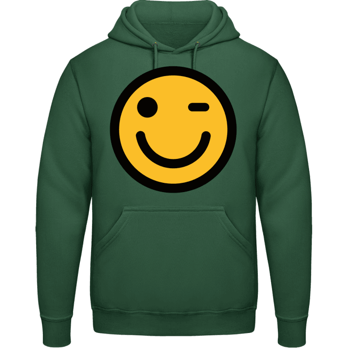 Wink Emoticon Hoodie contain pic