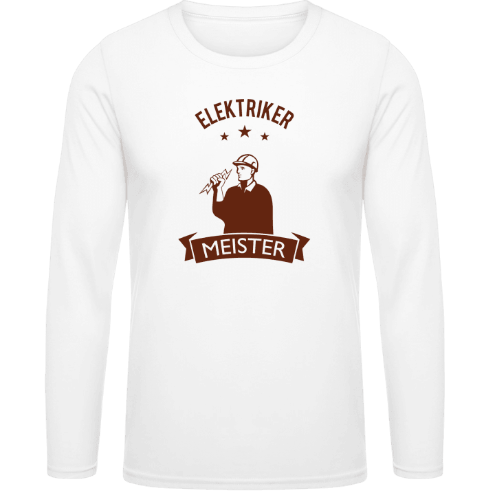 Elektriker Meister T-shirt à manches longues 0 image