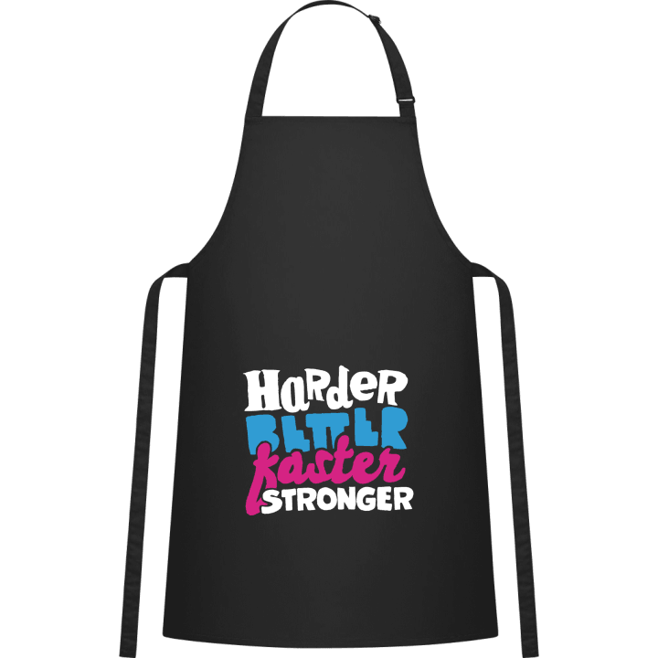 Faster Stronger Kitchen Apron contain pic