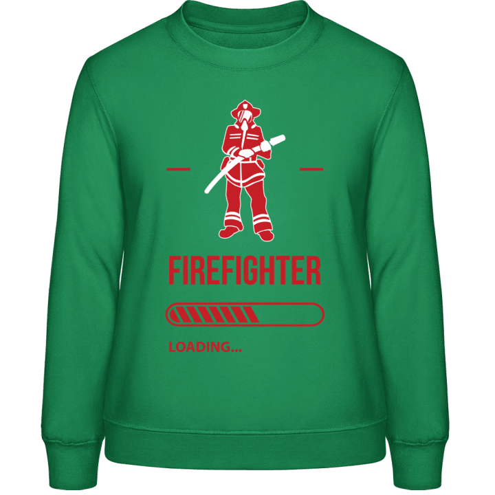 Firefighter Loading Vrouwen Sweatshirt contain pic