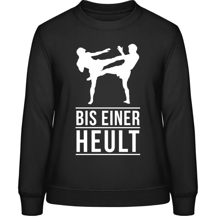 Bis einer heult Kampf Sweat-shirt pour femme contain pic