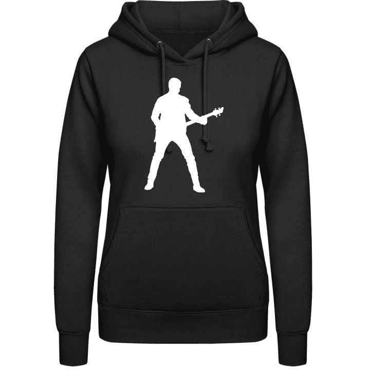 Guitarist Action Vrouwen Hoodie contain pic
