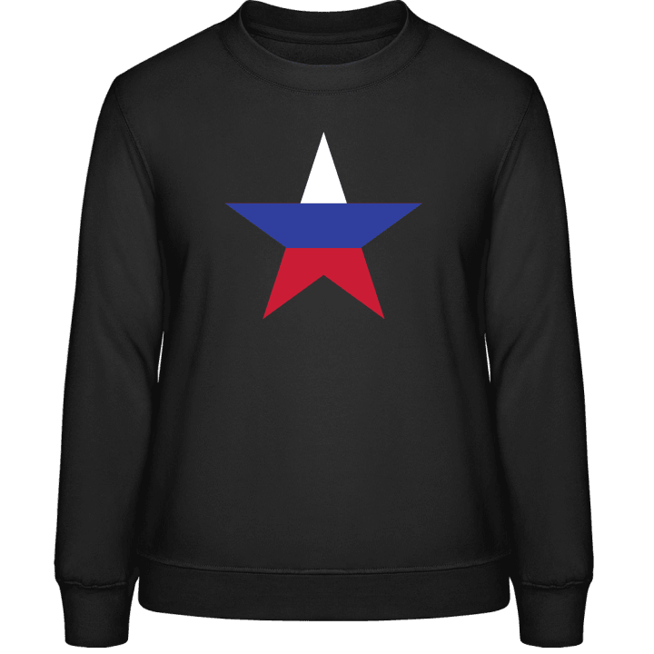 Slovenian Star Sweatshirt för kvinnor contain pic
