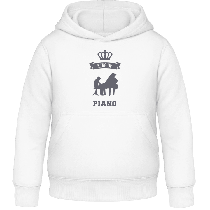 King Of Piano Felpa con cappuccio per bambini contain pic