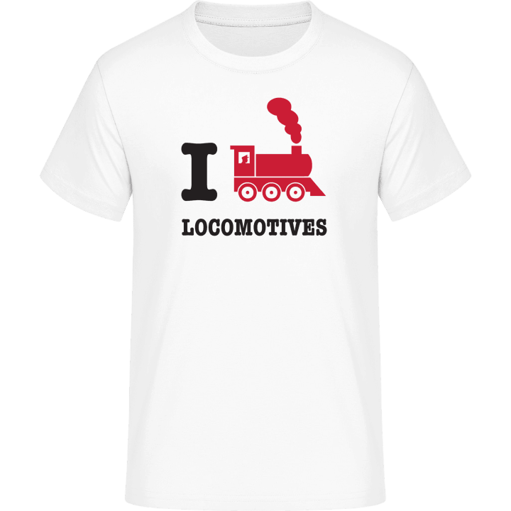 I Love Locomotives T-skjorte 0 image