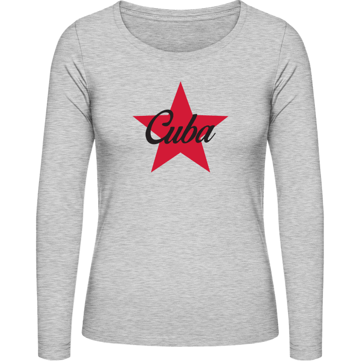 Cuba Star T-shirt à manches longues pour femmes contain pic