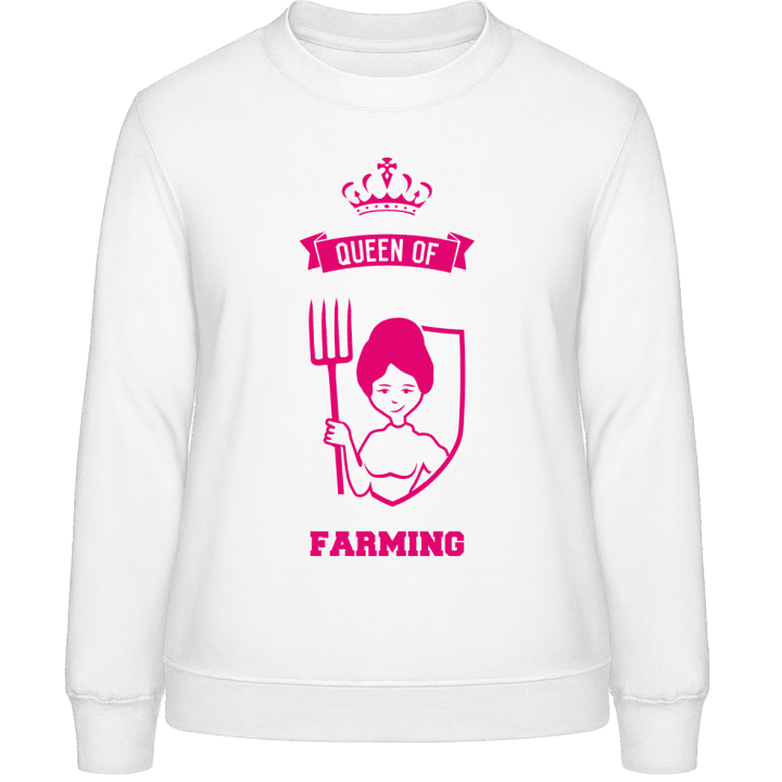 Queen of Farming Frauen Sweatshirt contain pic