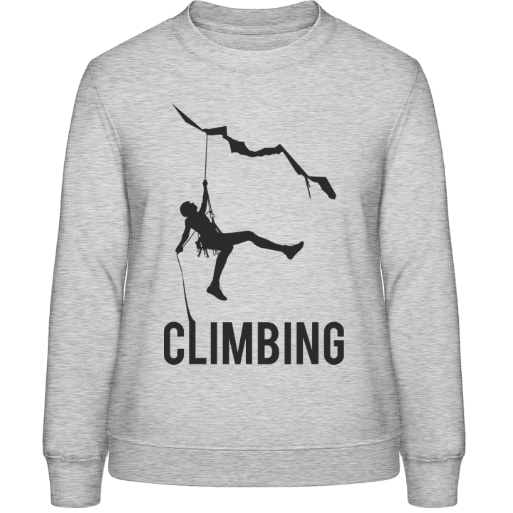 Climbing Frauen Sweatshirt contain pic