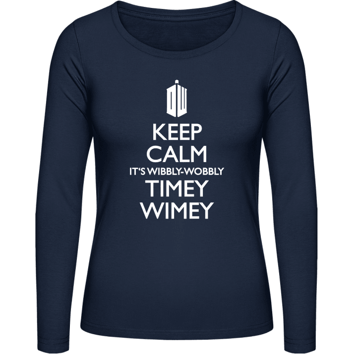 Timey Wimey Kvinnor långärmad skjorta 0 image
