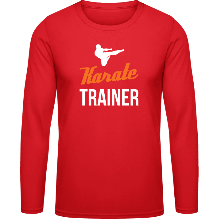 Karate Trainer Long Sleeve Shirt contain pic