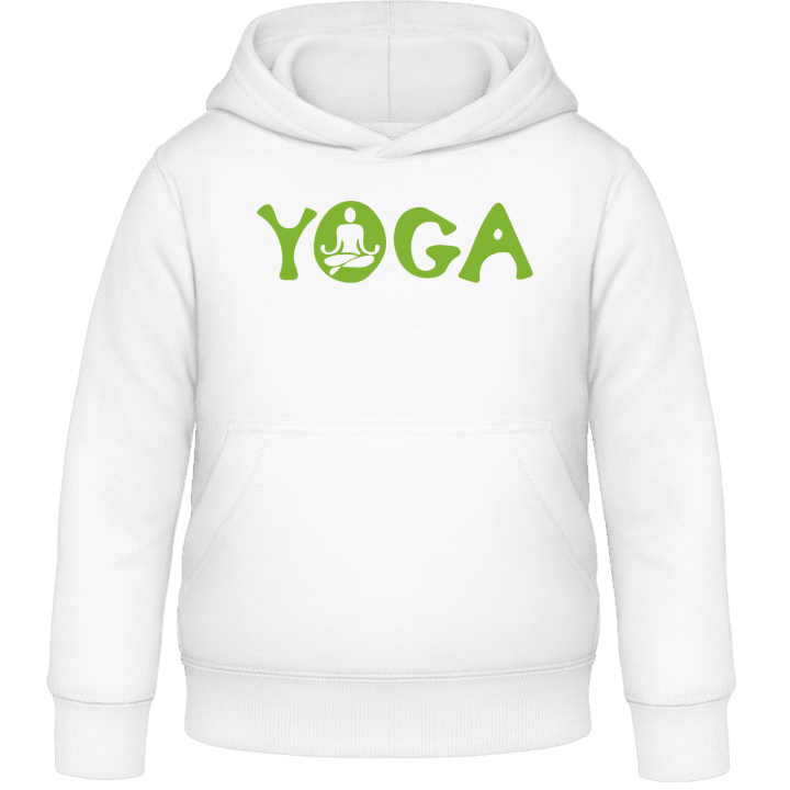 Yoga Meditation Sitting Sweat à capuche pour enfants contain pic