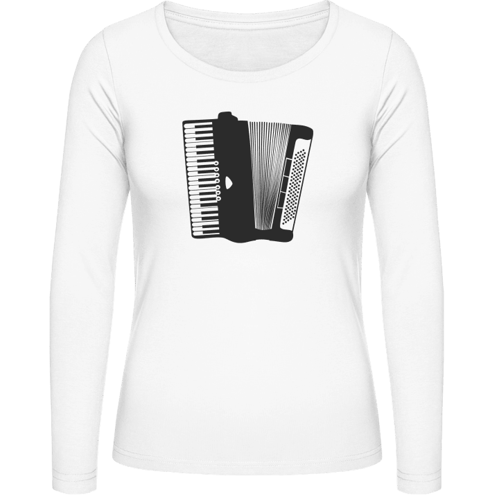 Accordion Classic Langermet skjorte for kvinner contain pic