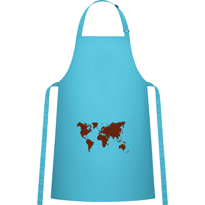 Karta över världen Förkläde för matlagning contain pic