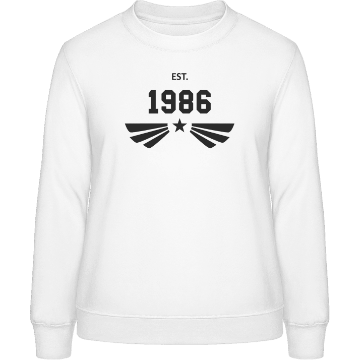 Est. 1986 Star Frauen Sweatshirt 0 image