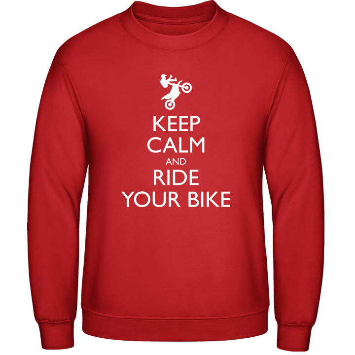 Ride Your Bike Motocross Felpa contain pic