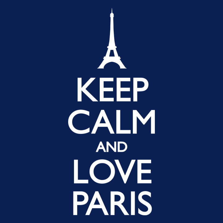 Keep Calm and love Paris T-shirt til kvinder 0 image