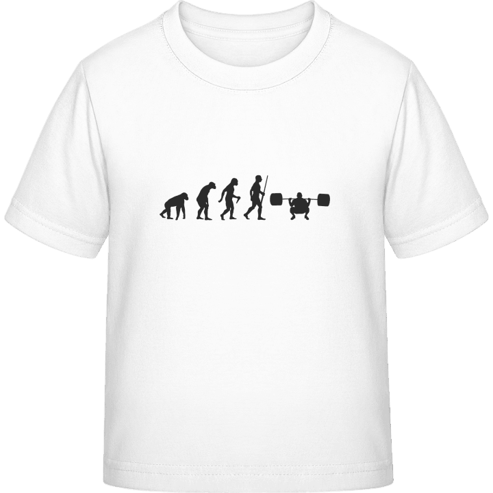 Weightlifter Evolution Kids T-shirt contain pic