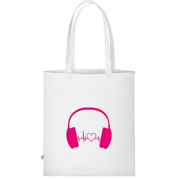 Headphone Beat and Heart Cloth Bag contain pic