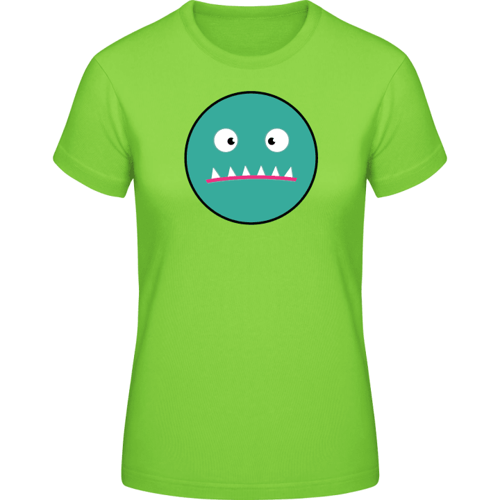 Monster Smiley Face Women T-Shirt 0 image