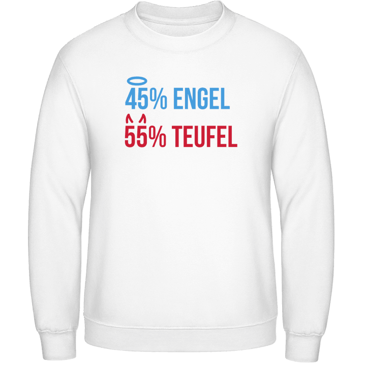45% Engel 55% Teufel Sweatshirt contain pic