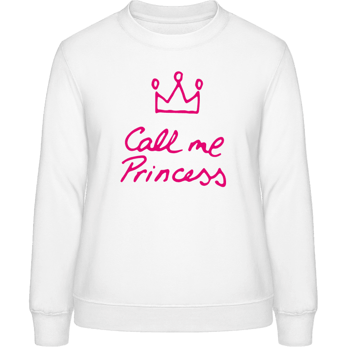 Call Me Princess With Crown Frauen Sweatshirt 0 image