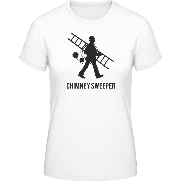 Chimney Sweeper Walking T-skjorte for kvinner contain pic