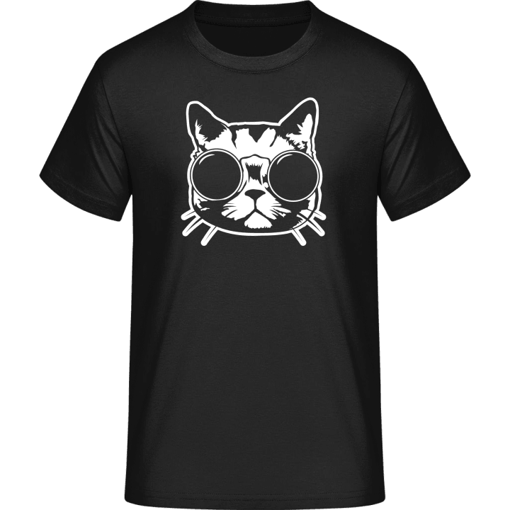 Cat With Glasses T-Shirt 0 image