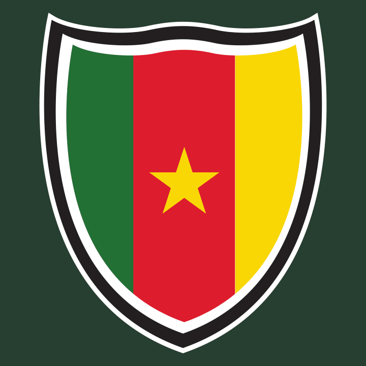 Cameroon Shield Flag Langermet skjorte for kvinner 0 image