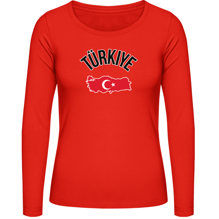 Türkiye T-shirt à manches longues pour femmes 0 image