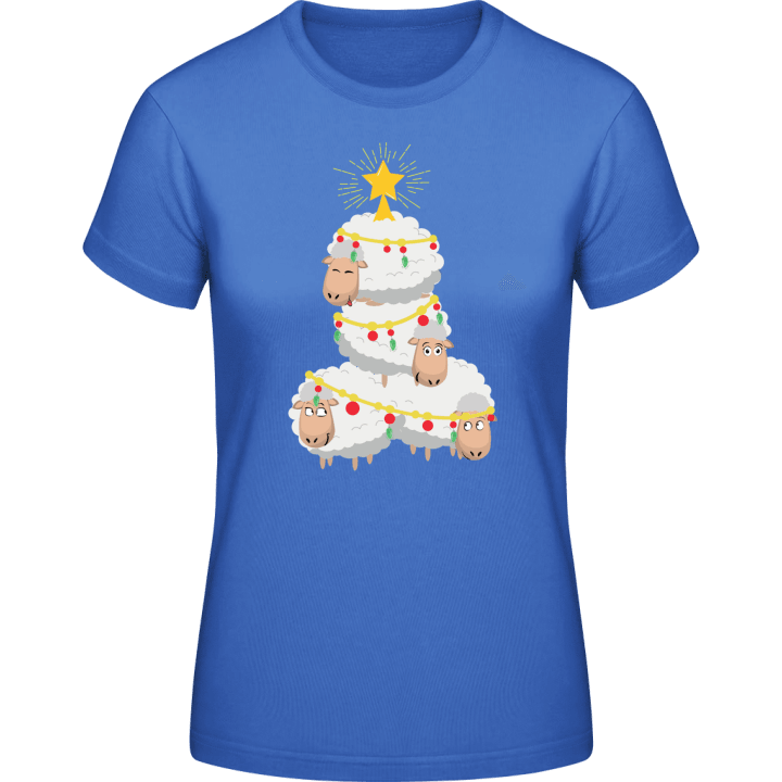 Christmas Sheeps T-skjorte for kvinner 0 image