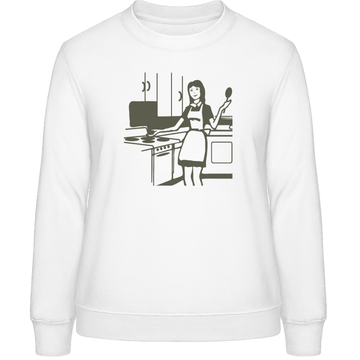 Housewife Icon Sweatshirt för kvinnor contain pic