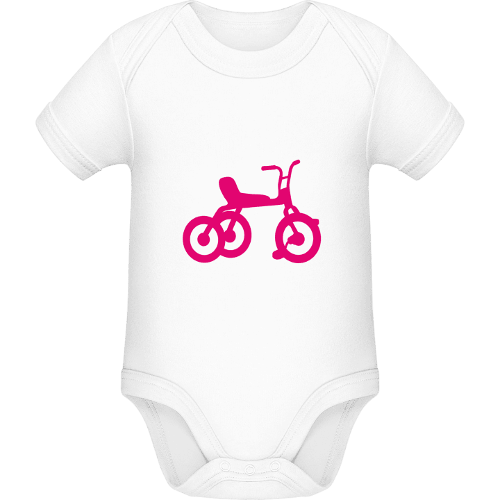 Tricycle Silhouette Baby Romper contain pic