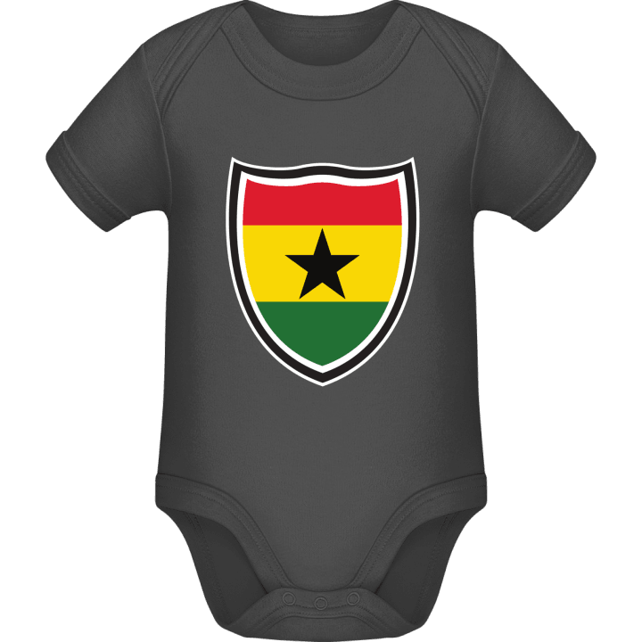 Ghana Flag Shield Baby Rompertje contain pic