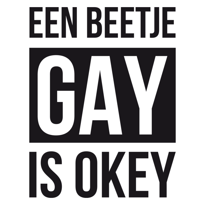 Een beetje gay is OKEY T-shirt à manches longues 0 image
