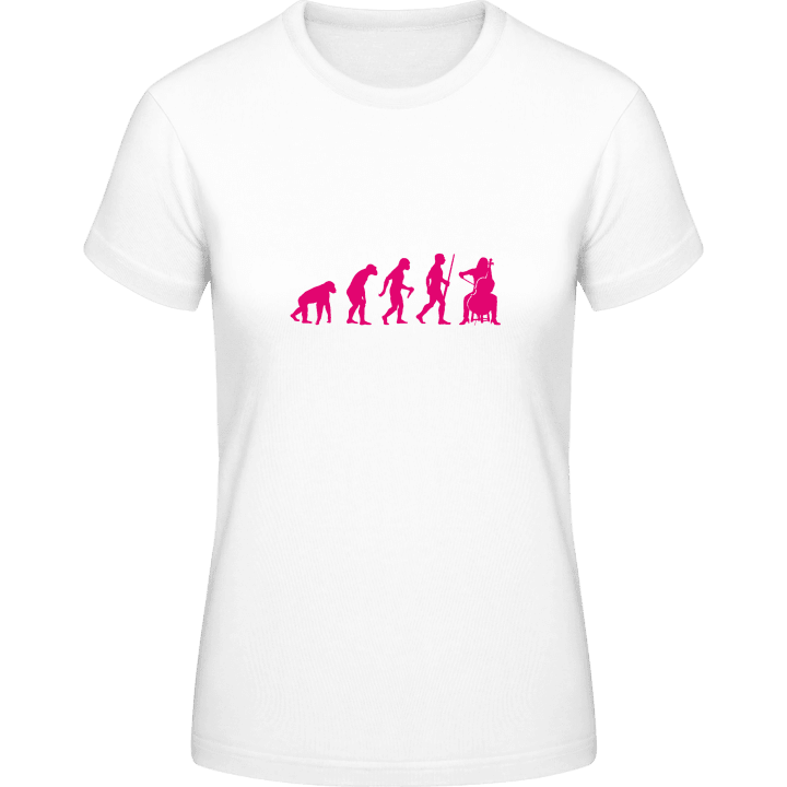 Female Cello Player Evolution Frauen T-Shirt 0 image