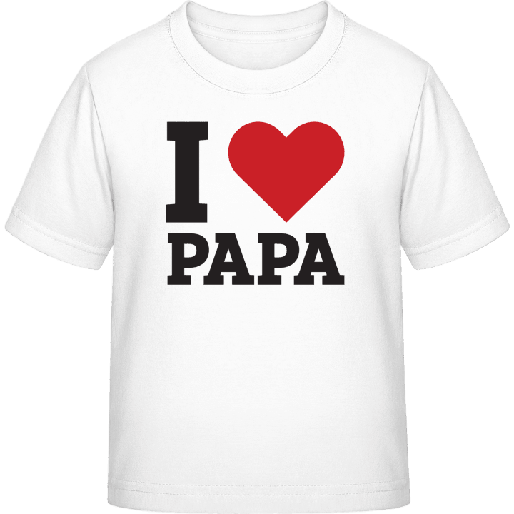 I Love Papa Kinderen T-shirt 0 image