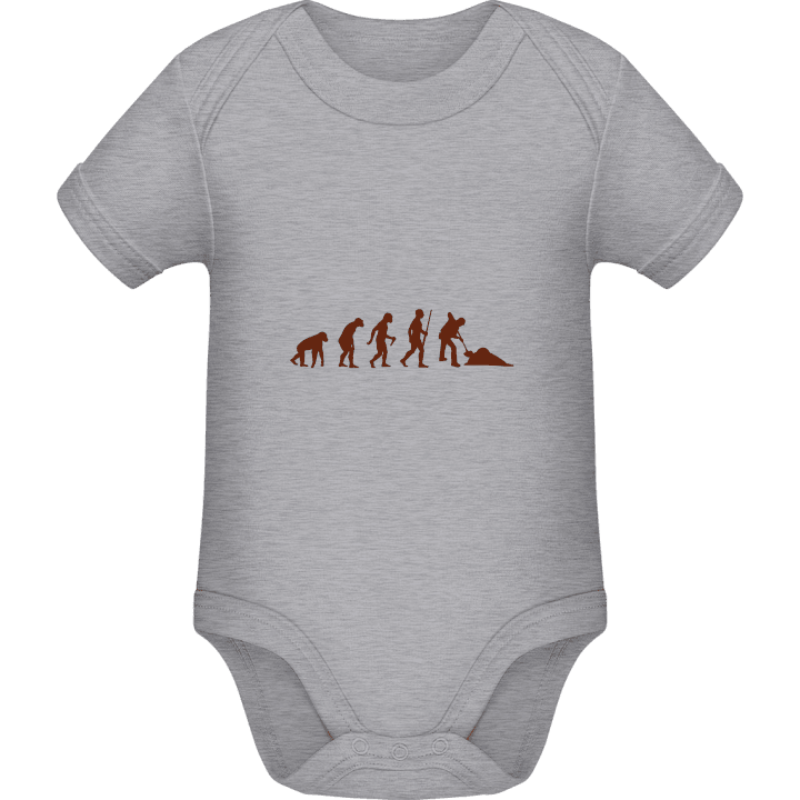 Construction Worker Evolution Baby Romper contain pic