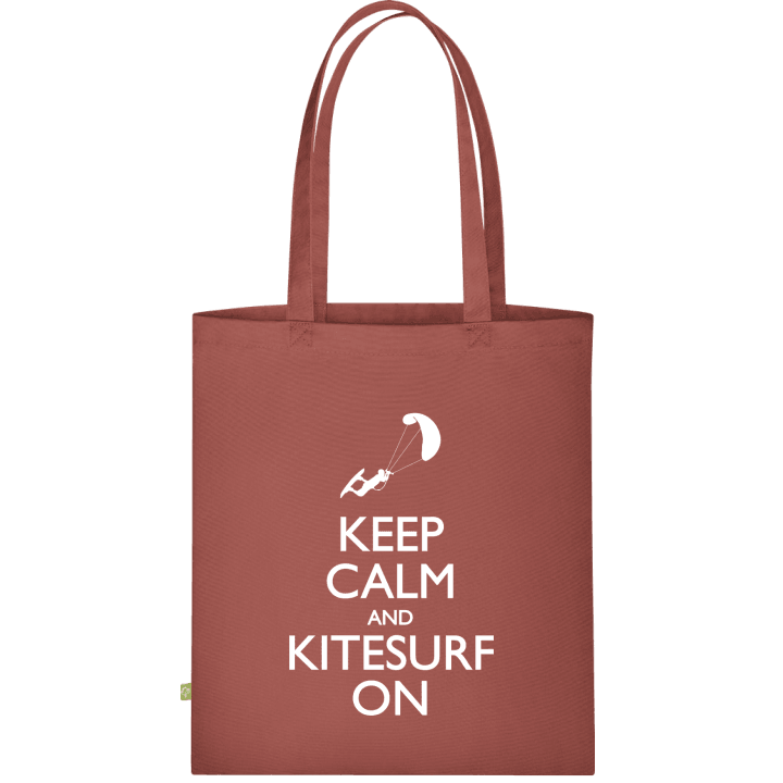 Keep Calm And Kitesurf On Stofftasche contain pic