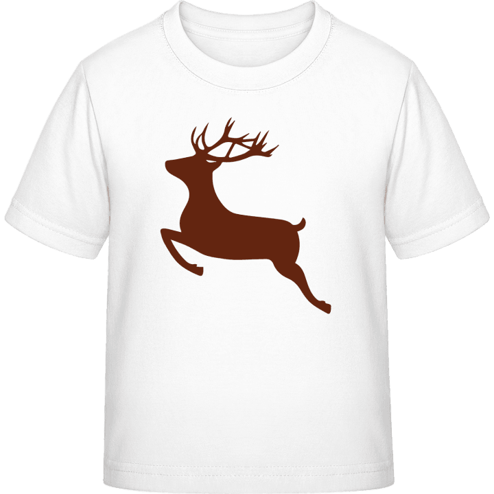 Jumping Deer Silhouette Kinder T-Shirt 0 image