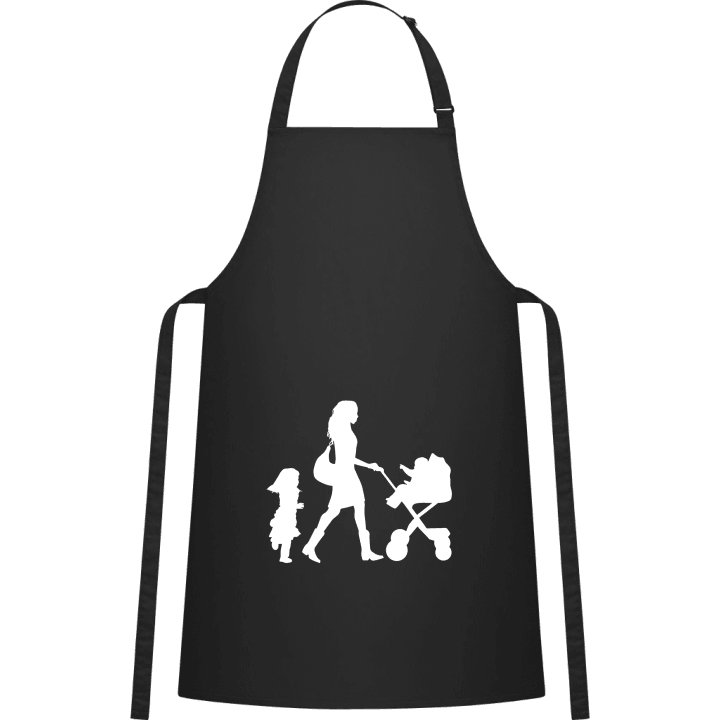 Mother With Children Kitchen Apron 0 image